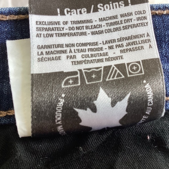 Second Yoga Medium Wash Straight Leg 5 pocket jeans 32/28 - Picture 11 of 11